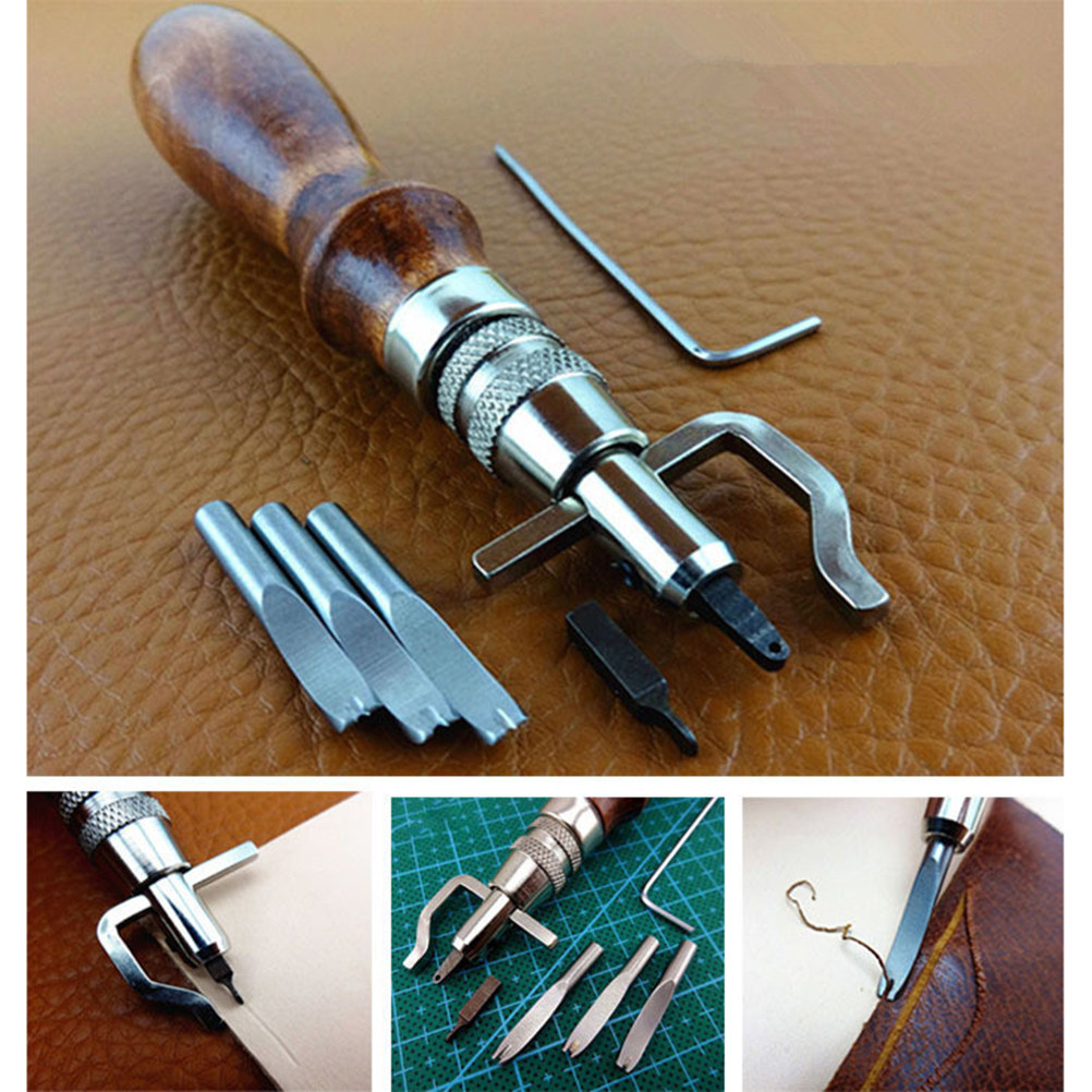 7Pcs Craft Tools Kit Stitching - Groover Stitching Tool ulasan dan harga