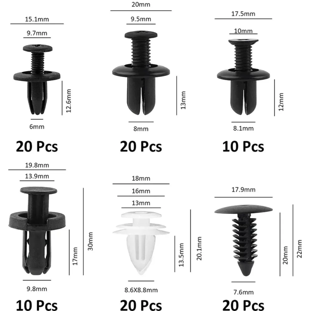 New 100pcs Car Plastic Clips F - Rivet Setter Tool ulasan dan harga