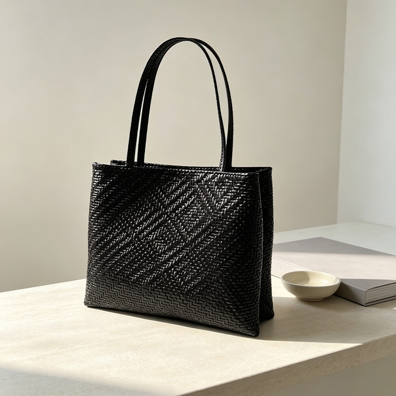 Mendy Genuine Leather Woven Pi - Leatherwork Designs ulasan dan harga