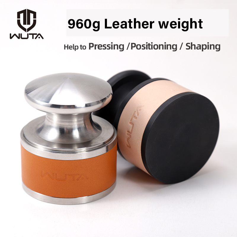 WUTA Stainless Steel 960g Leat - Leatherwork Hand Press ulasan dan harga